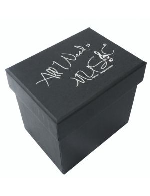  Mug ''All I need is music'' white 350 ML