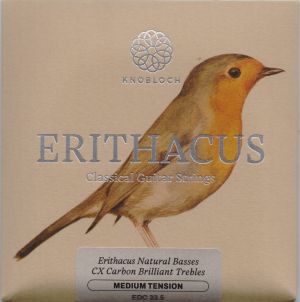 струни за класическа китара Knobloch ERITHACUS CX Carbon 33.5 Medium Tension