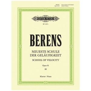 Berens - School of velocity  studies for piano op.61  band III