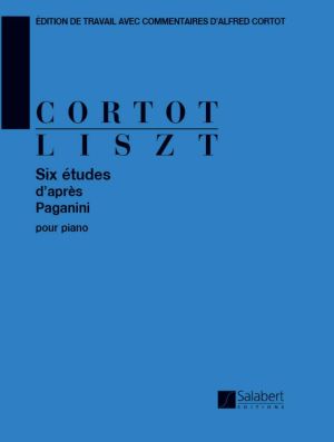 Six grand etudes Paganini by Liszt (Cortot)