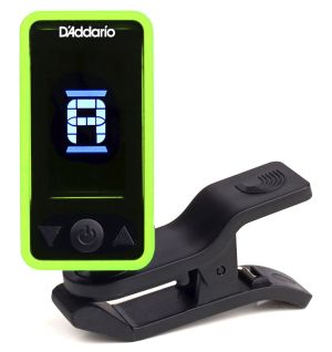 D'Addario клипс тунер PW-CT-17GN зелен