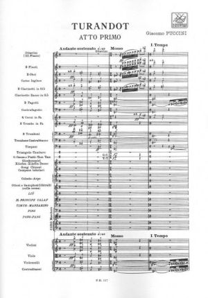  Giacomo Puccini  Turandot