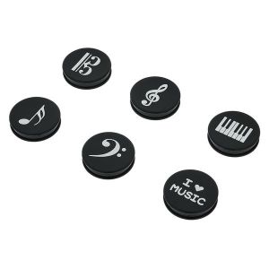 Music Notes Magnets 6er Pack
