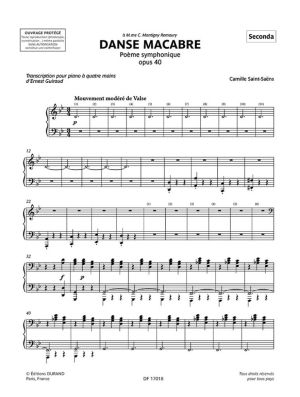 Camille Saint-Saëns Danse Macabre opus 40