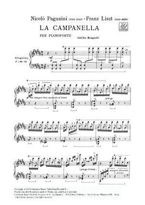 Grandi Studi Da Paganini: La Campanella
