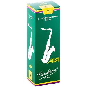 Vandoren Java reeds for Tenor saxophon size 2- box