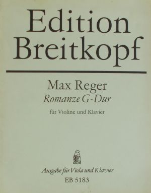 Max Reger - Romanze G-dur