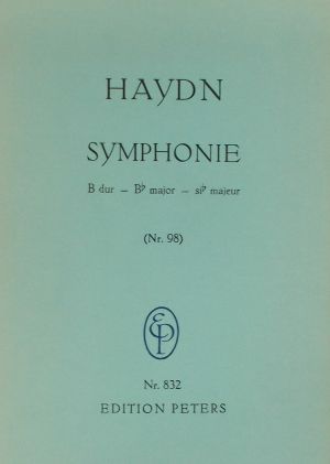 Haydn - Symphonie №98 B-dur