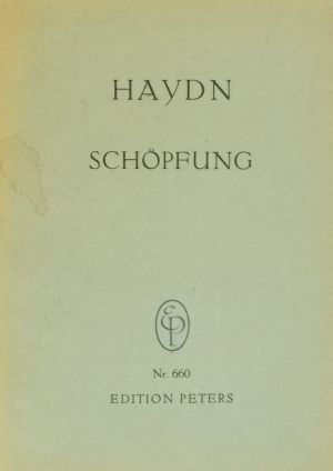 Haydn Schöpfungsmesse fur drei solostimmen,chor und orcheset