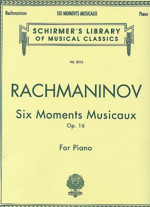 Рахманинов - Шест музикални момента оп.16
