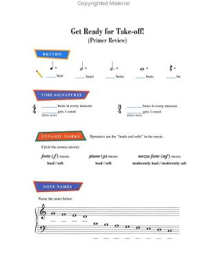 Piano Adventures Level 1 -Lesson book