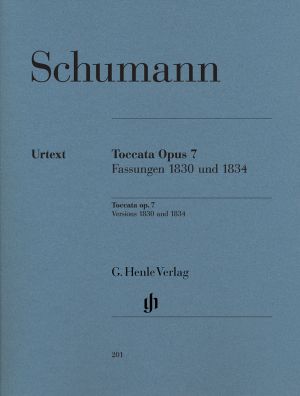 Schumann Toccata op.7 versions 1830 and 1834
