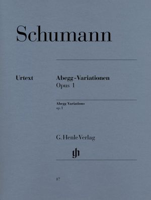Schumann Abegg Variationen opus 1