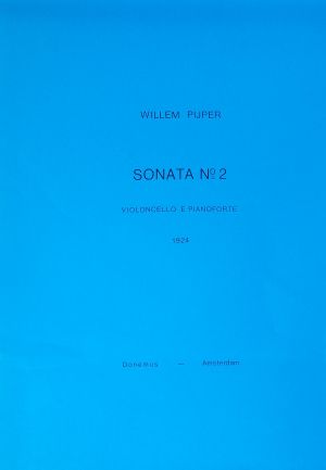 Willem Pijper - Sonata №2 for cello and piano 