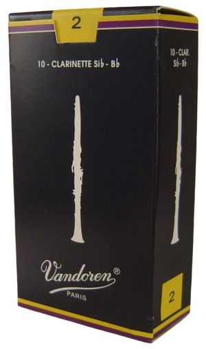 Vandoren платъци за В кларинет размер 2 - кутия