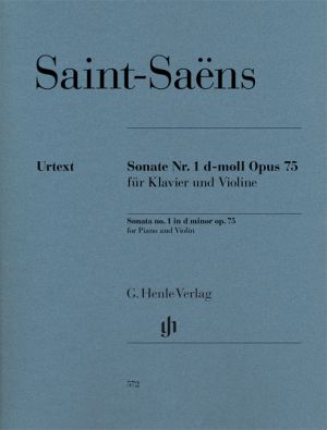 Сен-Санс Соната №1 оп.75 ре минор за цигулка и пиано