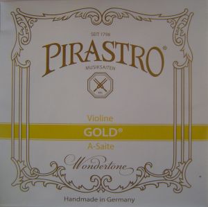 Pirastro Gold ла ( A ) единична струна за цигулка
