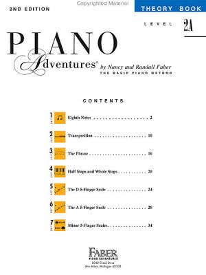 Началнa школa  за пиано   Level 2A-Theory book