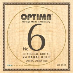 Optima Strings for classic guitar No. 6 24 carat gold high tension
