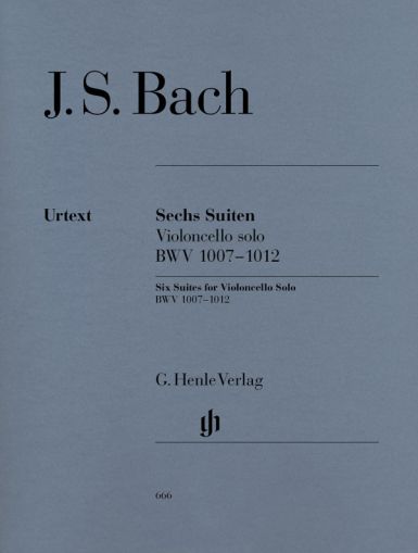 Й.С. Бах - Шест сюити за виолончело соло  BWV 1007- 1012