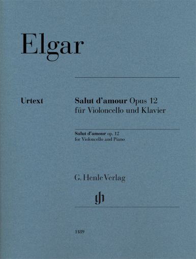 Edward  Elgar - Salut d'amour op.12 for cello and piano