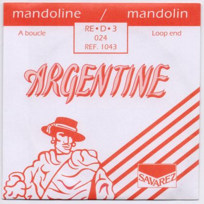 Savarez Argentine Mandolin D - 3rd single string