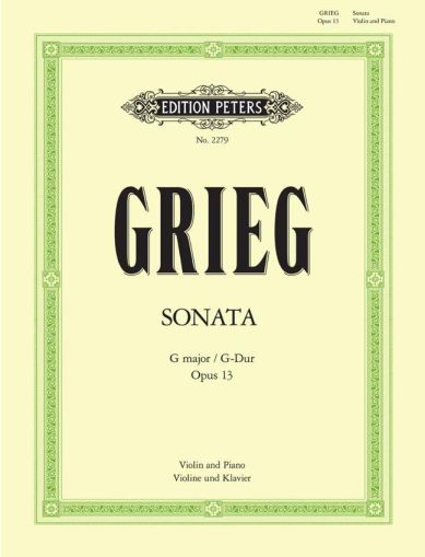 Grieg - Sonata op.13 in G dur for violin and piano