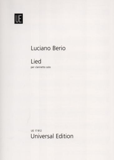 Luciano Berio - Lied for clarinet solo