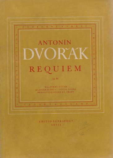 Dvorak - Requiem op. 89 full score