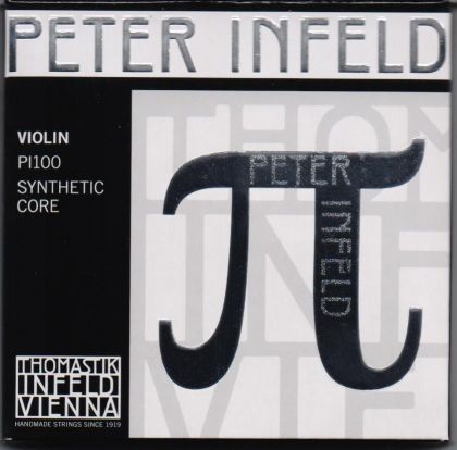 Thomastik Peter Infeld Violin strings set PI100  ( with E Chrome Steel/Platinum plated )
