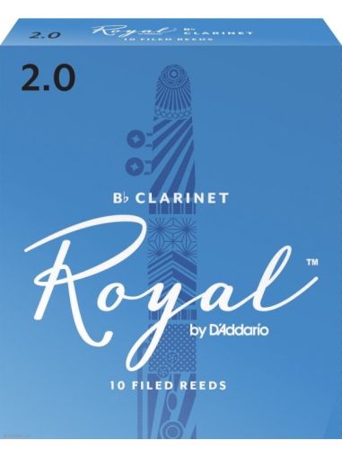Rico Royal Clarinet reeds size 2 - box