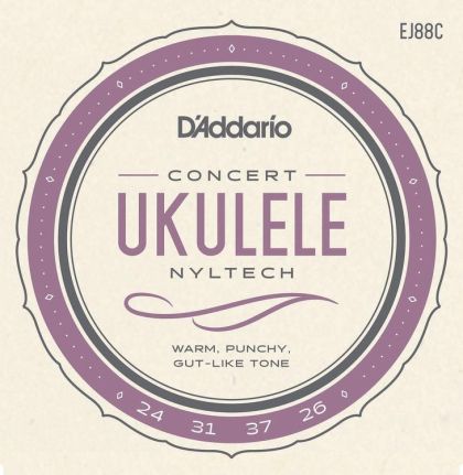 D'addario strings for Concert Ukulele EJ88C