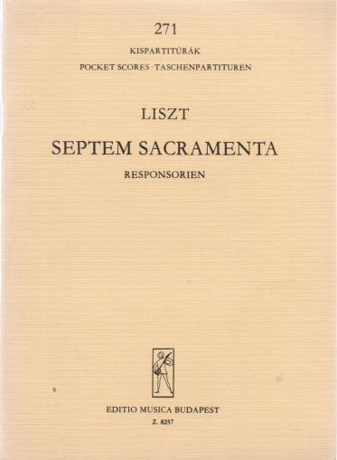 Liszt Septem sacramenta