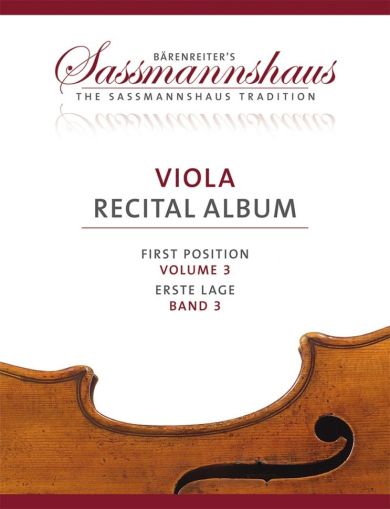 Recital album viola volume 3