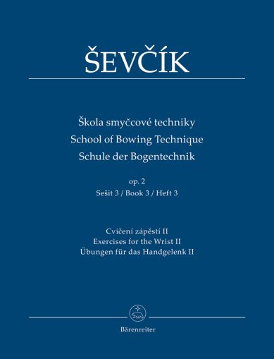 Sevcik - School of bowing technique op.2 book 2