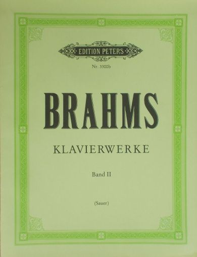 Brahms Klavier Werke Band II