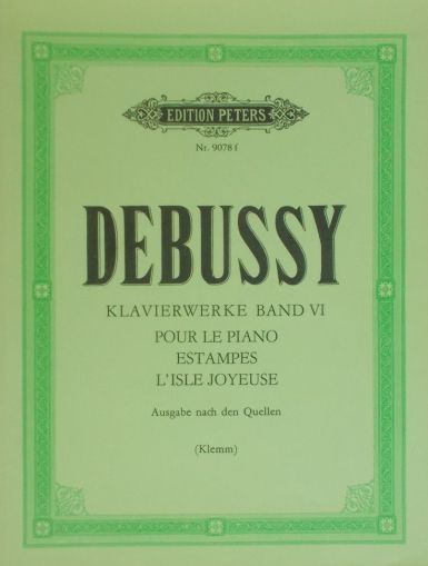 Debussy Klavierwerke Band VI