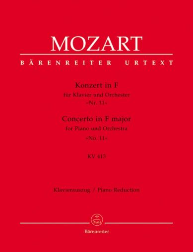 Mozart - Concerto for Piano No.11 in F major KV 413