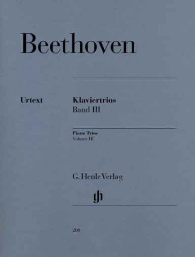 Бетховен - Клавирни триа том III