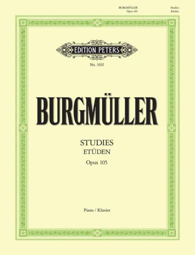 Бургмюлер оп.105 етюди за пиано 