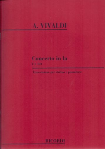 Vivaldi - Conerto for Violin and piano A dur n. 104
