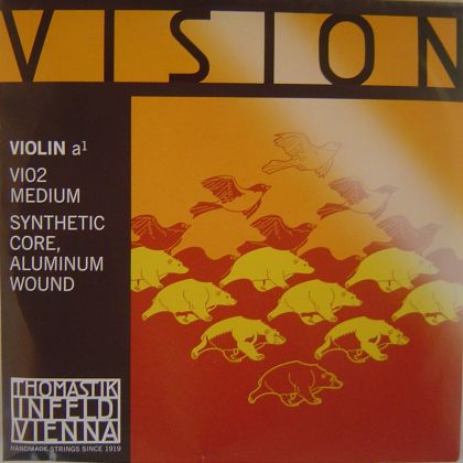 Thomastik Vision Violin A Synthetic core/Aluminium wound