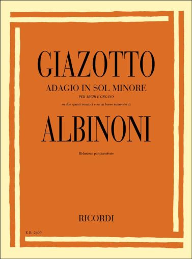 Albinoni - Adagio in G minor for piano