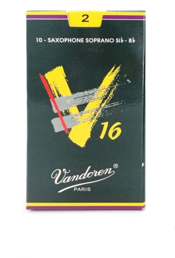 Vandoren V16 reeds for soprano saxophone size 2 - box