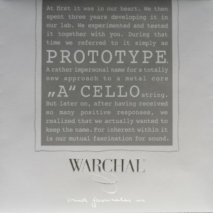 Warchal Prototype A струнa за чело  