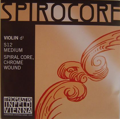 Thomastik Spirocore Violin string D Spiral core/Chrome wound