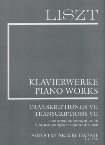 Liszt - Piano works transcription VII