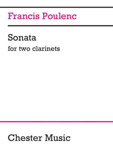 Francis Poulenc - Sonata for two clarinets  