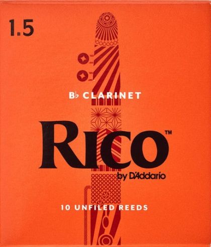 Rico размер 1 1/2 платъци за кларинет - кутия