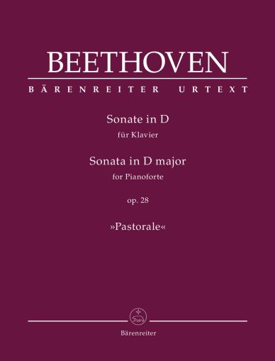 Beethoven Sonata for Pianoforte in D major op. 28 "Pastorale"